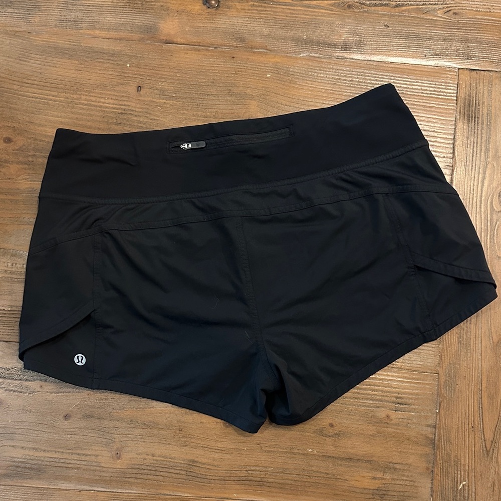 Lululemon Athletica Black Athletic Shorts